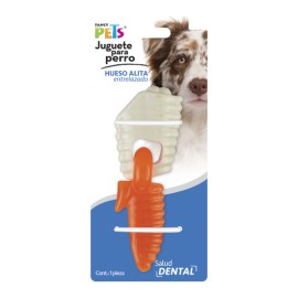 Fancy Pets Juguete Dental Hueso/Alita Entrelazado