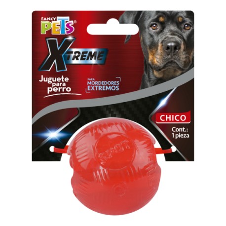 Fancy Pets Juguete Bola Ch Xtreme - Rojo