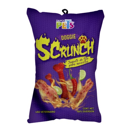 Juguete de Tela Doggie Scrunch Fuego, Fancy Pets