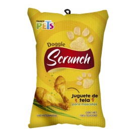 Juguete de Tela Doggie Scrunch Pollo, Fancy Pets