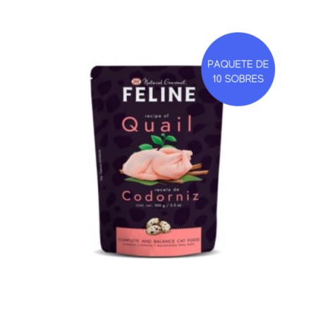 10 Pouches GrandPet Natural Gourmet Feline 85 gr