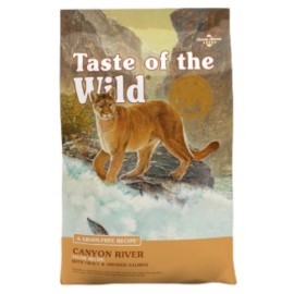 Taste Of The Wild Canyon River Feline Trucha y Salmon Ahumado 2.28kg