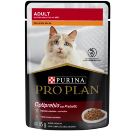 Pro Plan 24 Pouches Gato Adulto de Pollo 85 Gr. c/u