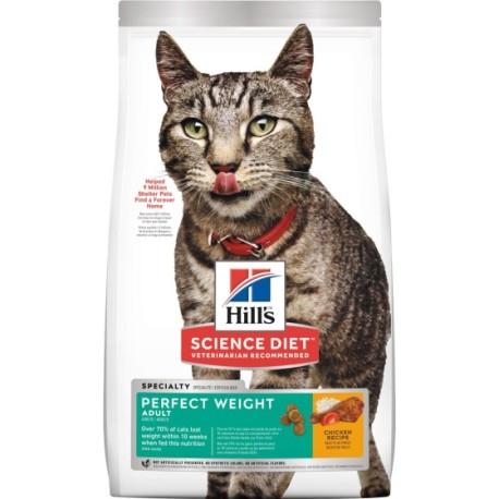 Hill's Science Diet Gato Adulto Perfect Weight 1.4 Kg.