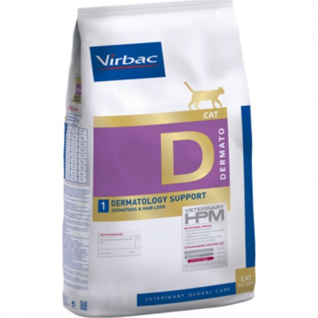 Virbac HPM Cat Dermatology Support 3 Kg