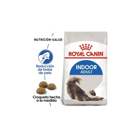 Royal Canin Gato Adulto Indoor 3.1 Kg.