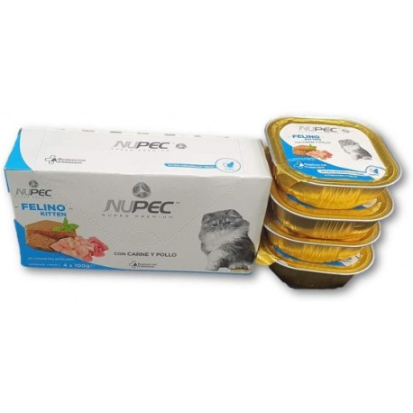 Nupec 20 latas Alimento Húmedo Kitten 100 Gr. c/u