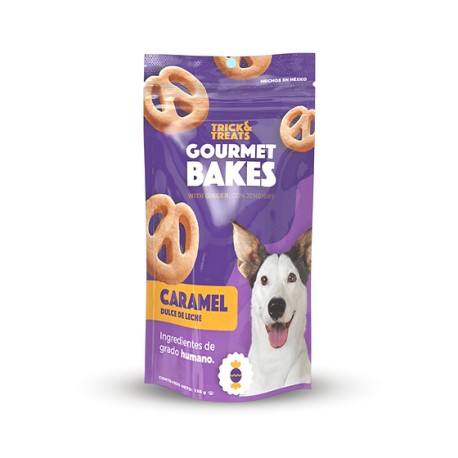 Trick & Treats Gourmet Bakes para Perro sabor Dulce de Leche 150g