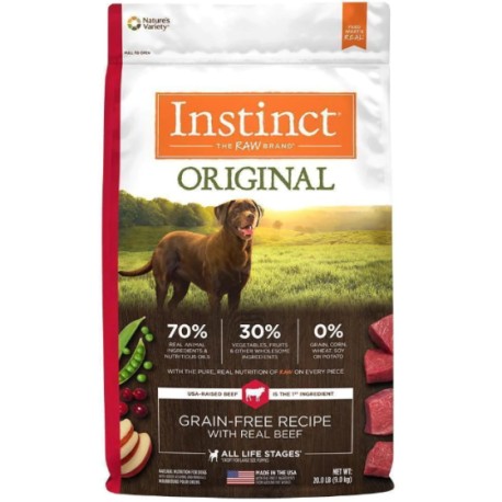 Instinct Original Perro Todas las Etapas Res 9 Kg.