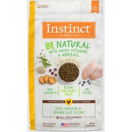 Instinct Be Natural Perro Todas las Etapas Pollo y Arroz 11.3 Kg.