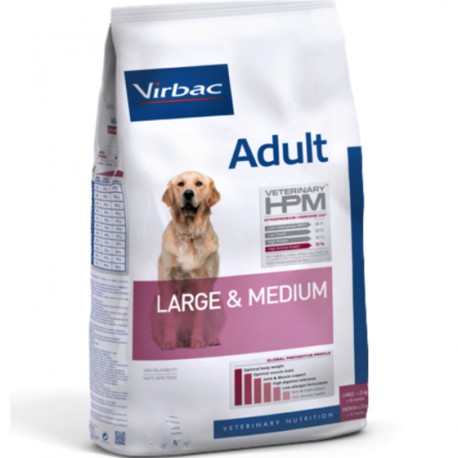 Virbac HPM Adult Dog Large & Medium 16 Kg