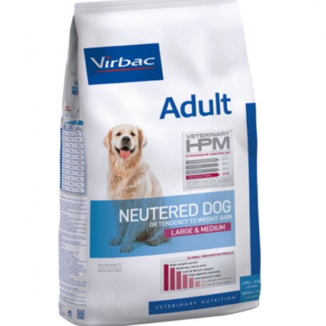 Virbac HPM Adult Neutered Dog Large & Medium 12 Kg