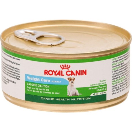 24 Latas Royal Canin Weight Care Adult 165 gr