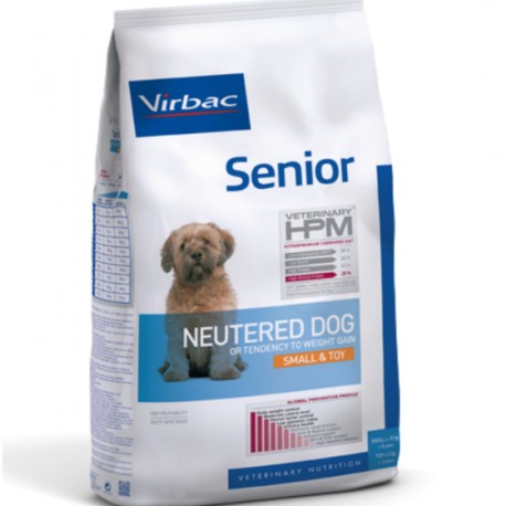 Virbac HPM Senior Dog Neutered Small & Toy 3kg
