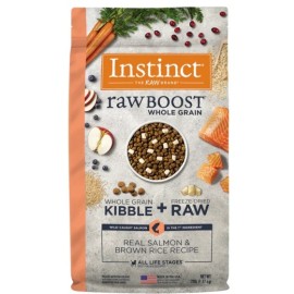 Instinct Raw Boost Perro Todas las Etapas Salmón y Arroz 9 Kg.