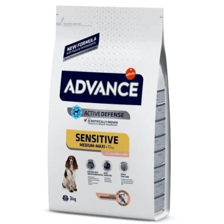 Advance Perro Sensitive Medium-Maxi 3 Kg.