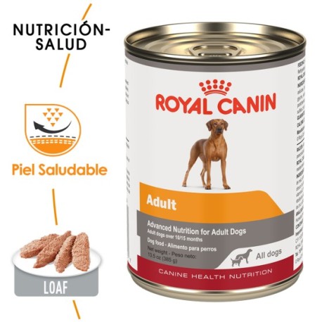 6 latas Royal Canin alimento húmedo Adulto para perro 385 g