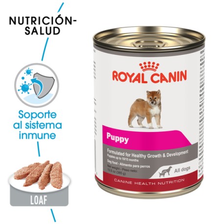 6 latas Royal Canin alimento húmedo para cachorro 385 g