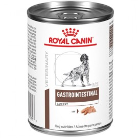 6 Latas Royal Canin Vet Gastro-Intestinal Low Fat Canine 385g