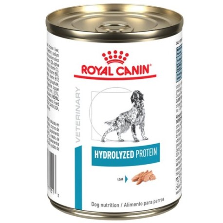 6 Latas Royal Canin Vet Hydrolyzed Protein 390 Gr.