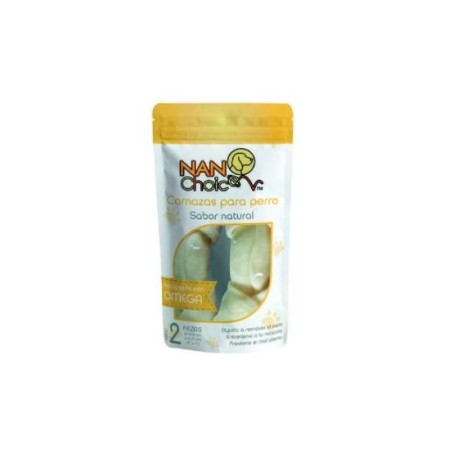 Carnaza Natural para Perro 2 Pz de 4 a 5 inch NanChoice