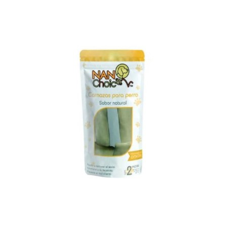 Carnaza Natural para Perro 2 Pz de 6 a 7 inch NanChoice