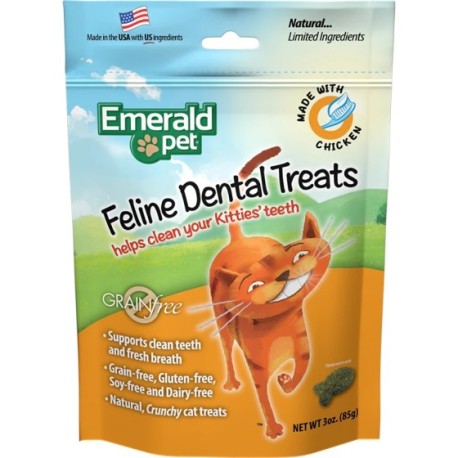 Dental Treats Pollo - Premios dentales Emerald Pet