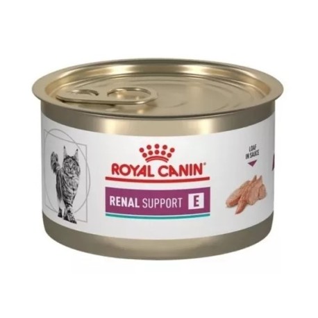 12 Latas Royal Canin Vet Renal Support E Feline 145 Gr.