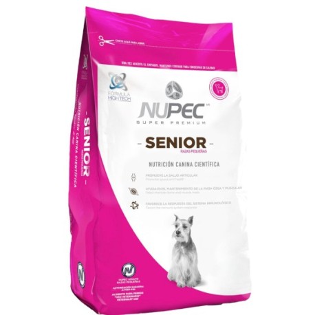 Nupec Perro Senior Raza Pequeña 2 Kg.