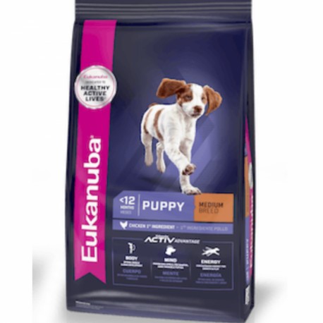 Eukanuba cachorro razas medianas 2.04 kg