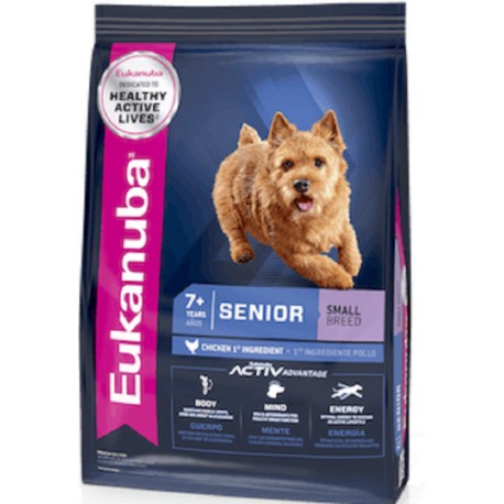 Eukanuba Perro Senior Razas Pequeñas 2.04 Kg.