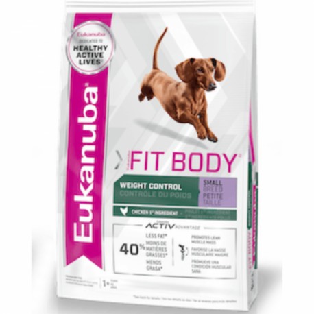 Eukanuba Fit Body Small Breed 2.27Kg