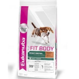 Eukanuba Fit Body Medium Breed 12.71 Kg.