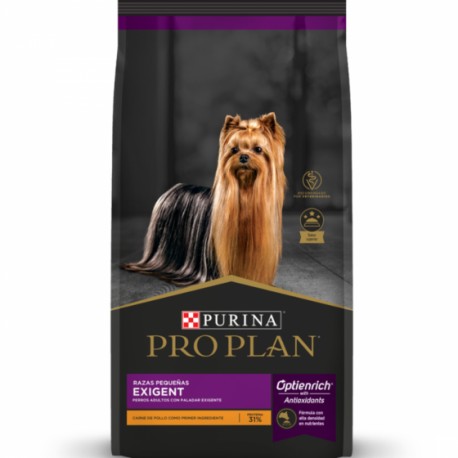 Pro Plan Exigent Adulto Raza Pequeña Con Optienrich 7.5 kg