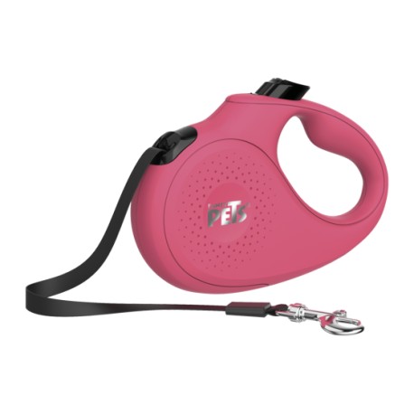 Fancy Pets Correa Retractil Chica Rosa para Perro