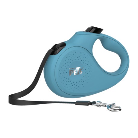 Fancy Pets Correa Retractil Mediana Azul para Perro