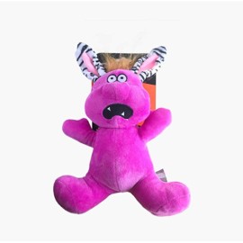 Nan Choice Juguete de Peluche Morado con Orejas de Cebra para Perro