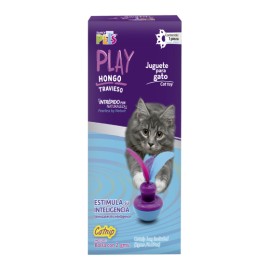 Fancy Pets Juguete de Hongo Travieso con Catnip para Gato